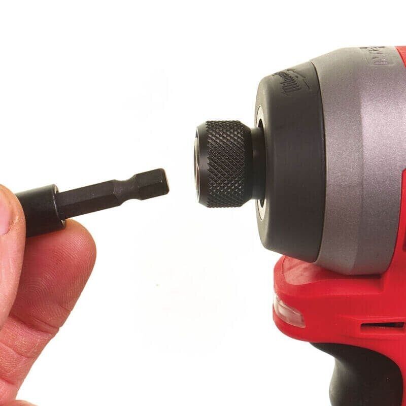Genuine Milwaukee 4932472064 SHOCKWAVE 73mm Screwdriver Bit Locking Bit Holder - MonkeyTools