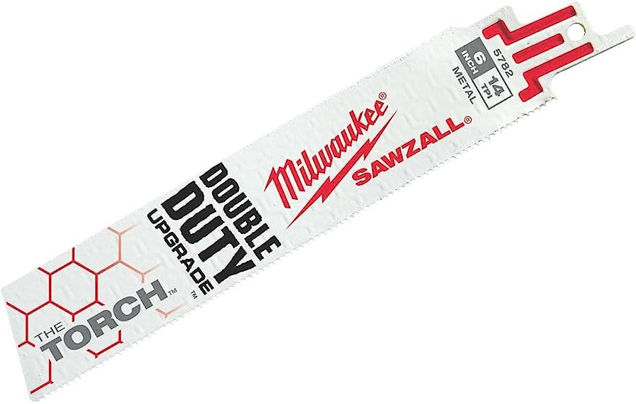 Genuine Milwaukee Sawzall  Recip Blades - 5pk 150mm  10/14 TPI 48 00 5292 - MonkeyTools