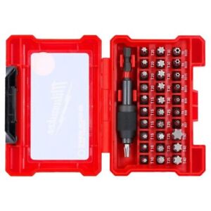MILWAUKEE 1/4" SHOCKWAVE IMPACT DUTY TORX BIT SET X32 PCS 4932471586 - MonkeyTools