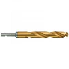 Milwaukee 12.5mm  Red HEX Shockwave Impact Duty Metal HSS Titanium Bit 48894728 - MonkeyTools