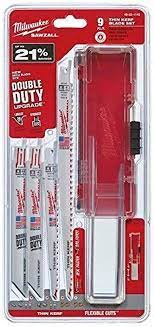 Milwaukee 13 Piece Sawzall Reciprocating Sabre Saw Blade Set - MonkeyTools