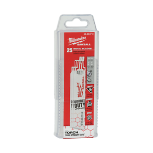 MILWAUKEE 150MM X 18TPI METAL TORCH DEMOLITION SAWZALL BLADES PACK OF 25 - MonkeyTools