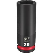 Milwaukee 20mm Shockwave Impact Duty 1/2" Drive Impact Socket - MonkeyTools