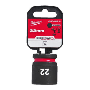 Milwaukee 22mm Shockwave Impact Duty 1/2