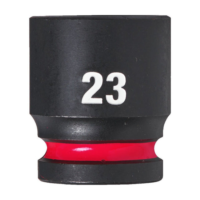 MILWAUKEE 23MM Shockwave impact duty 1/2" DRIVE impact socket - MonkeyTools