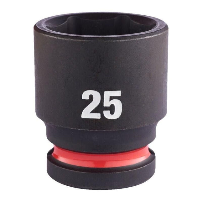 MILWAUKEE 25MM Shockwave impact duty 1/2" DRIVE impact socket - MonkeyTools