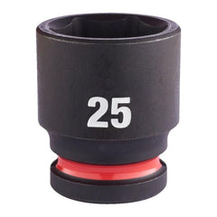 MILWAUKEE 25MM Shockwave impact duty 1/2" DRIVE impact socket