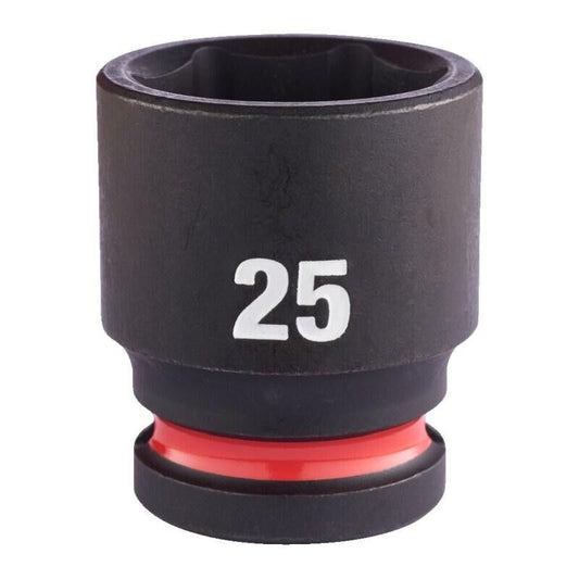 MILWAUKEE 25MM Shockwave impact duty 1/2" DRIVE impact socket - MonkeyTools