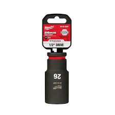 MILWAUKEE 26MM Shockwave impact duty 1/2" DRIVE impact socket - MonkeyTools