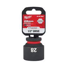 MILWAUKEE 28MM Shockwave impact duty 1/2" DRIVE impact socket - MonkeyTools