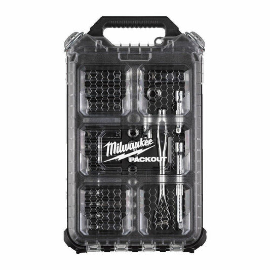 Milwaukee 3/8" Metric 32pc Ratchet & Socket PackOut Kit Set - 4932478813 - MonkeyTools