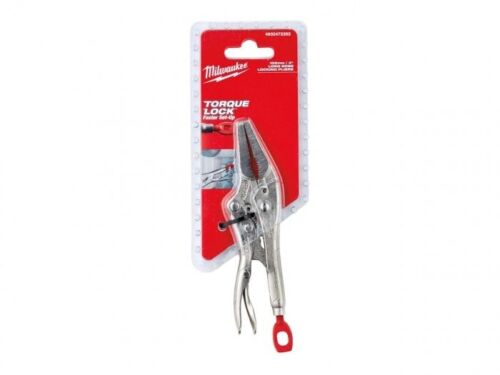 MILWAUKEE 4" TORQUE LOCK LONG NOSE LOCKING PLIERS - 4932472262 - MonkeyTools