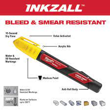 Milwaukee 48-22-3721 INKZALL Yellow Paint Marker - MonkeyTools