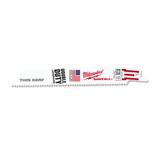 Milwaukee 48005092 Universal Sawzall 150mm 10TPI Blades - 5pk - MonkeyTools