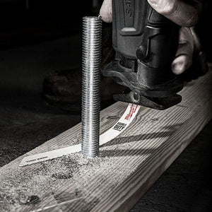 Milwaukee 48005184 Metal Reciprocating Saw Sawzall Blades 18TPI Pack of 5 150mm - MonkeyTools