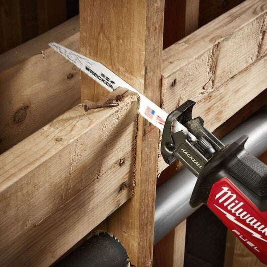 Milwaukee 48005701 SAWZALL Reciprocating Heavy-Duty Wrecker Blades 150MM 5PK - MonkeyTools