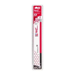 Milwaukee 48005787 TORCH 230mm Heavy Duty Sawzall Demolition Blade 14 TPI x5 - MonkeyTools