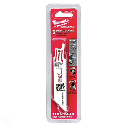Milwaukee 48016187 Metal Sabre Saw Blades 230mm 14 tpi (50 Pack) - MonkeyTools