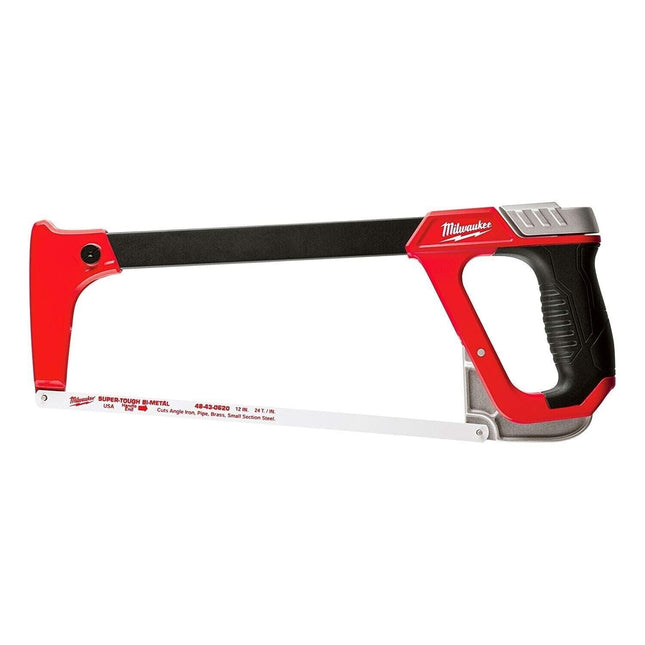 Milwaukee 48220050 Hacksaw 305mm 12in Metal Frame with Blade Storage - MonkeyTools
