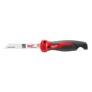 Milwaukee 48220305 Folding Drywall Plaster Jab Saw with Rubber Mold Grip - MonkeyTools