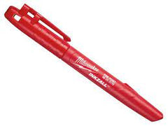 Milwaukee 48223170 Inkzall Jobsite Fine Point Red Marker Pen - Single