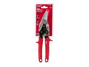Milwaukee 48224010 Metal Snips Left Cut 10in 260mm Heavy Duty - MonkeyTools