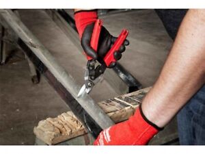 Milwaukee 48224010 Metal Snips Left Cut 10in 260mm Heavy Duty - MonkeyTools