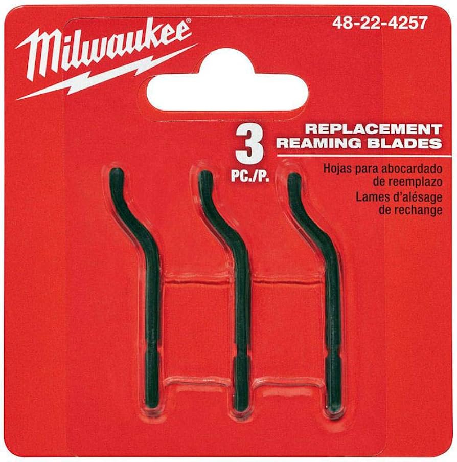 MILWAUKEE 48224257 REPLACEMENT REAMING BLADES X3 PCS - MonkeyTools