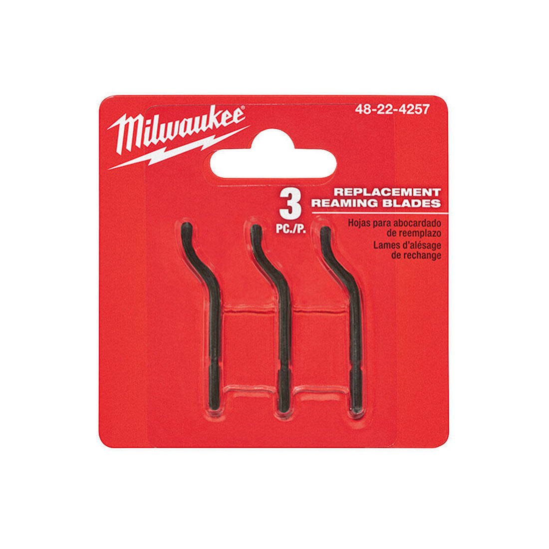MILWAUKEE 48224257 REPLACEMENT REAMING BLADES X3 PCS - MonkeyTools