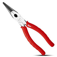 MILWAUKEE 48226101 LONG NOSE PLIERS 200MM / 8" - MonkeyTools