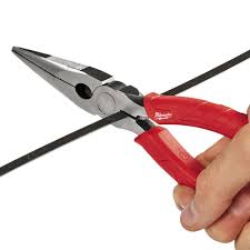 MILWAUKEE 48226101 LONG NOSE PLIERS 200MM / 8" - MonkeyTools