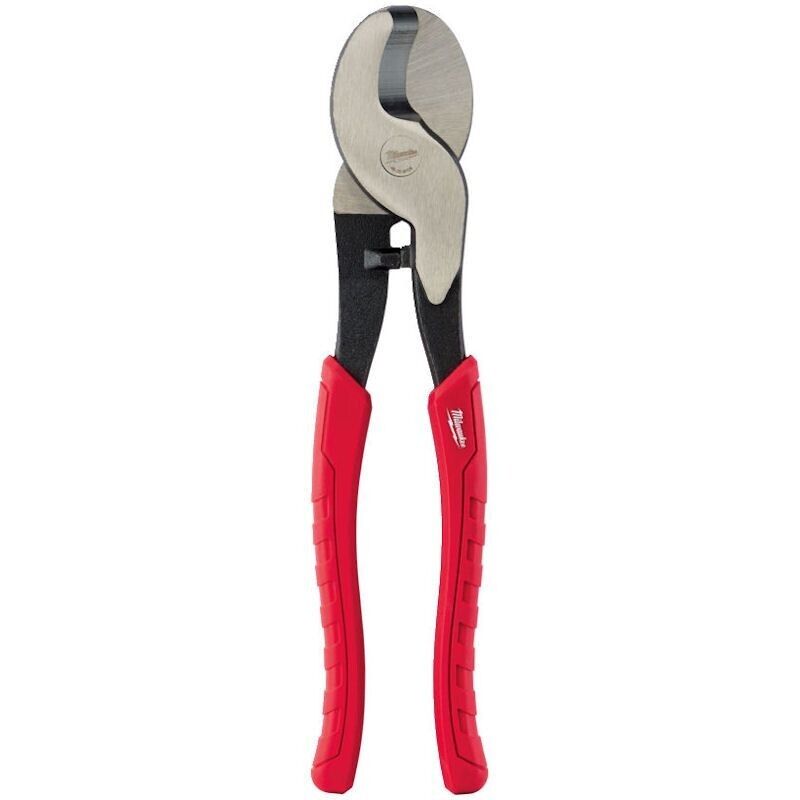 Milwaukee 48226104 240mm 10" Comfort Gripped Bevelled Jaw Cable Cutting Pliers - MonkeyTools