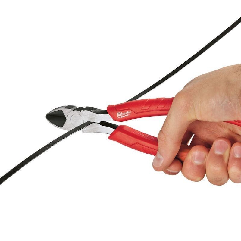 Milwaukee 48226107 180mm 7" Comfort Grip Diagonal Cutting Pliers Wire Cutter - MonkeyTools