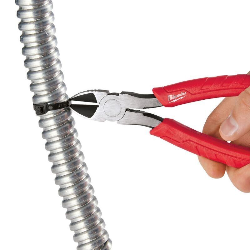Milwaukee 48226107 180mm 7" Comfort Grip Diagonal Cutting Pliers Wire Cutter - MonkeyTools