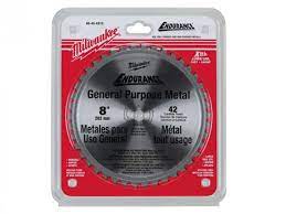 Milwaukee 48404515 Circular Saw Blade for Metal 203 x 15.87mm x 42T 48 - MonkeyTools