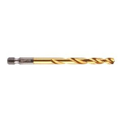 Milwaukee 48894715 6.5x107mm Shockwave HSS-Ground Titanium Metal Drill Bit