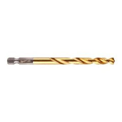 Milwaukee 48894717 7mm Red HEX Shockwave Impact Duty Metal HSS Titanium Bits