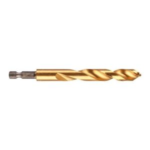 MILWAUKEE 48894725 11MM X 125MM SHOCKWAVE RED HEX HSS-G TITANIUM DRILL BIT - MonkeyTools