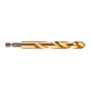 Milwaukee 48894727 12x127mm Shockwave HSS-Ground Titanium Metal Drill Bit - MonkeyTools