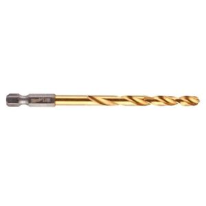 Milwaukee 48894764 5.5x104mm Shockwave HSS-Ground Titanium Metal Drill Bit - MonkeyTools