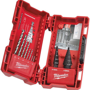 MILWAUKEE 48899350 STEP & DRILL BIT 10 PC COMBO SET - MonkeyTools