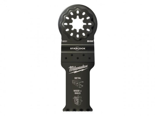Milwaukee 48906034 28 x 47mm Starlock Bi-Metal Multi Tool Blade 10pk - MonkeyTools