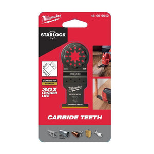 Milwaukee 48906040 35 x 32mm Starlock Carbide Multi Tool Blade - MonkeyTools