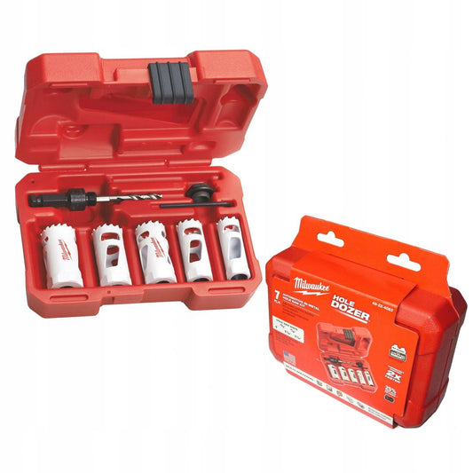 MILWAUKEE 49224083 HOLE DOZER BI-METAL HOLE SAW KIT 19-32MM X7 PCS - MonkeyTools