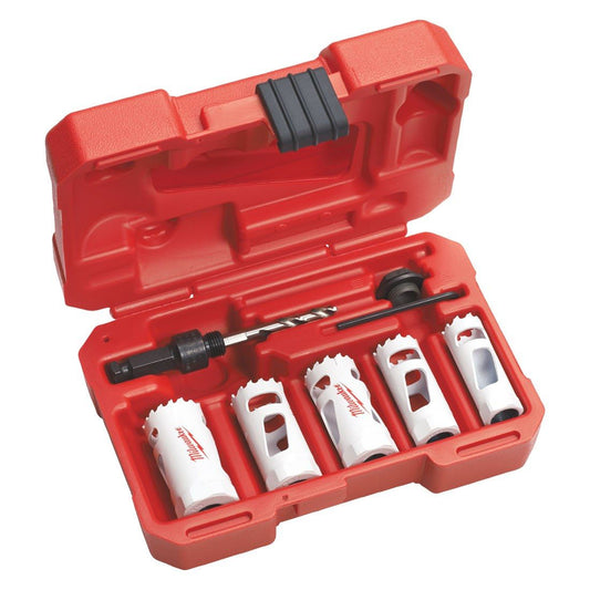 MILWAUKEE 49224083 HOLE DOZER BI-METAL HOLE SAW KIT 19-32MM X7 PCS - MonkeyTools