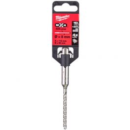 Milwaukee 4932352007 5mm x 115mm MX4 4 Cut SDS+ Drill Bit - MonkeyTools