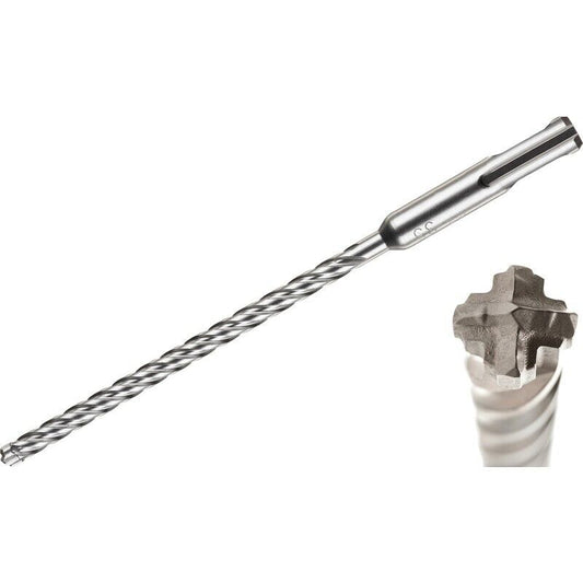 Milwaukee 4932352008 5mm x 165mm MX4 4 Cut SDS+ Drill Bit - MonkeyTools