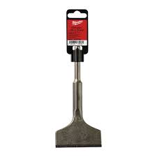 Milwaukee 4932352344 165mm x 75mm SDS Plus Plaster Removal Chisel Bit - MonkeyTools