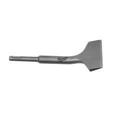 Milwaukee 4932352344 165mm x 75mm SDS Plus Plaster Removal Chisel Bit - MonkeyTools