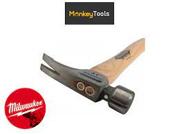 Milwaukee 4932352585 Titanium Wood Handled 406mm Stiletto Hammer - MonkeyTools